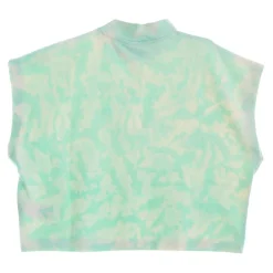 Tie-dye High Neck Tank Top