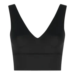 Top corto de tirantes con cuello en V