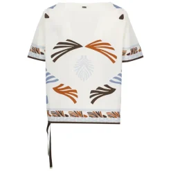 Top de Algodón con Estampado Veraniego