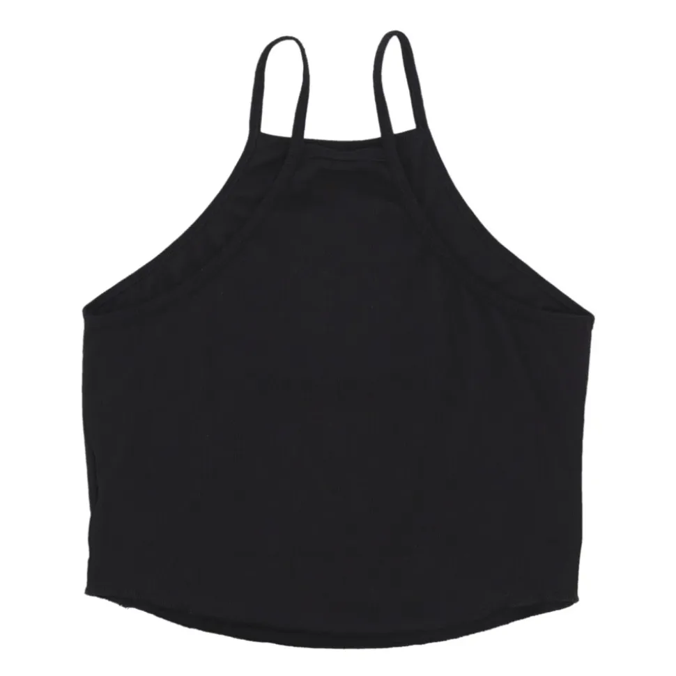 Top de Canalé Negro/Blanco