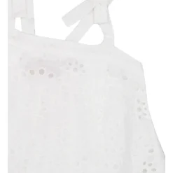 Top de Encaje Blanco