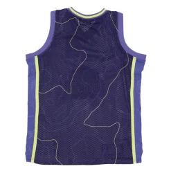 Top de Malla Estilo Baloncesto Azul