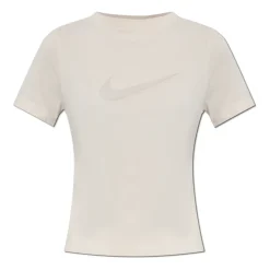 Top de manga corta con logo burnout ajustado