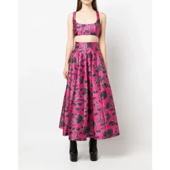 Top Floral Corto