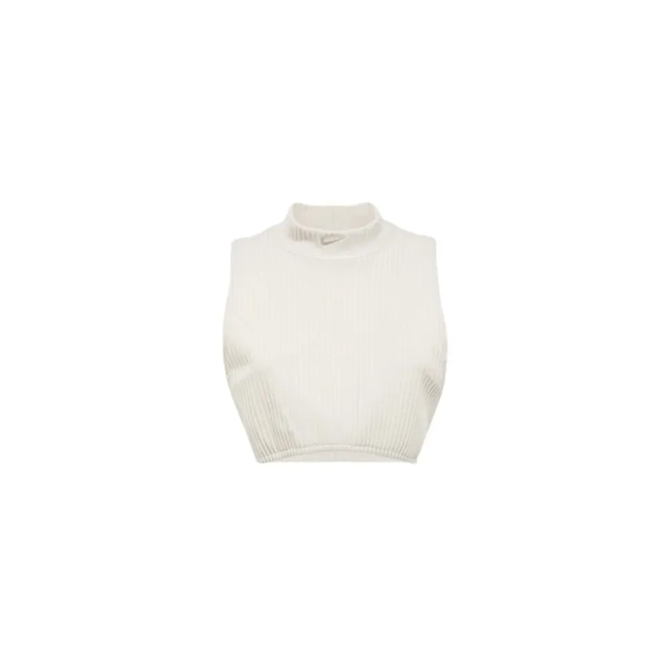 Top sin Mangas Ribeteado Racerback