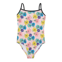 Traje de baño con estampado floral