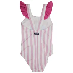 Traje de baño de una pieza con volantes