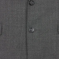 Traje de lana con piel de tiburón