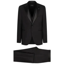 Traje de lana de tres piezas