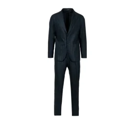 Traje de Lino a Rayas Diplomáticas