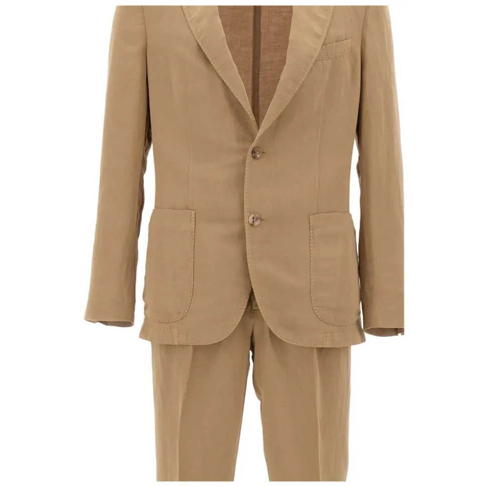 Traje de una Hilera de Botones