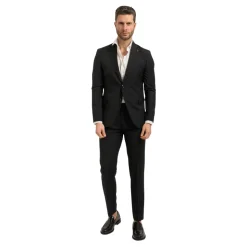 Traje Elegante de Mezcla de Lana
