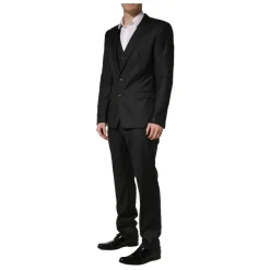 Traje formal de 3 piezas de corte ajustado