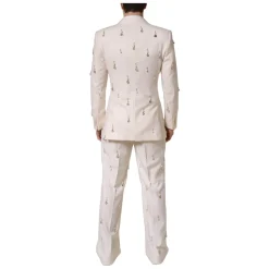 Traje Formal de 2 Piezas Slim Fit de Lana