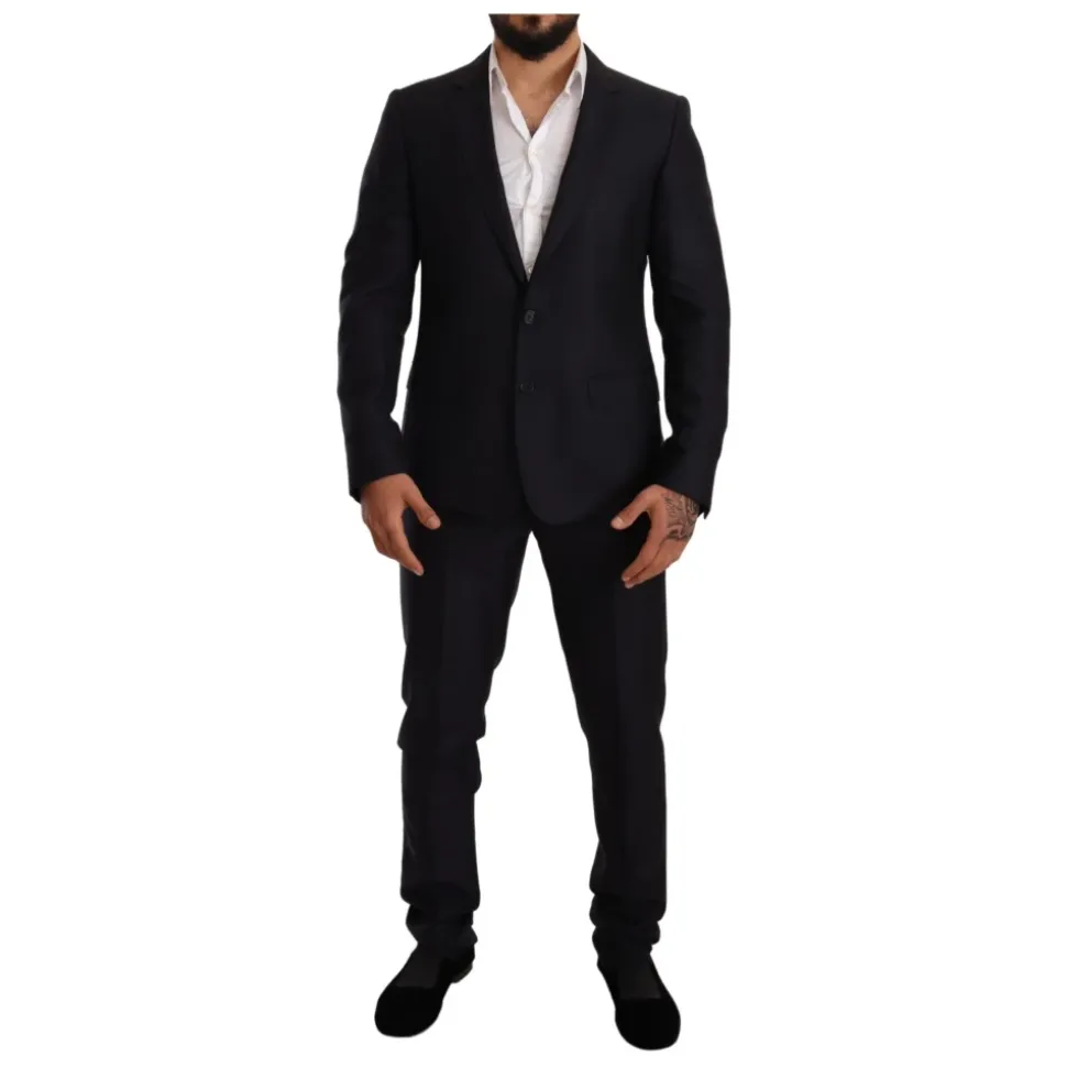 Traje MARTINI SLIM FIT con estampado azul