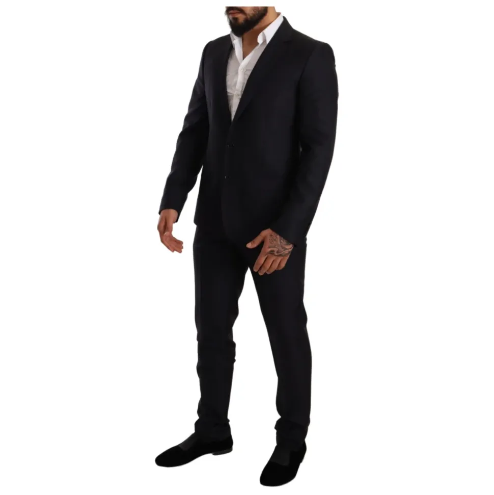 Traje MARTINI SLIM FIT con estampado azul