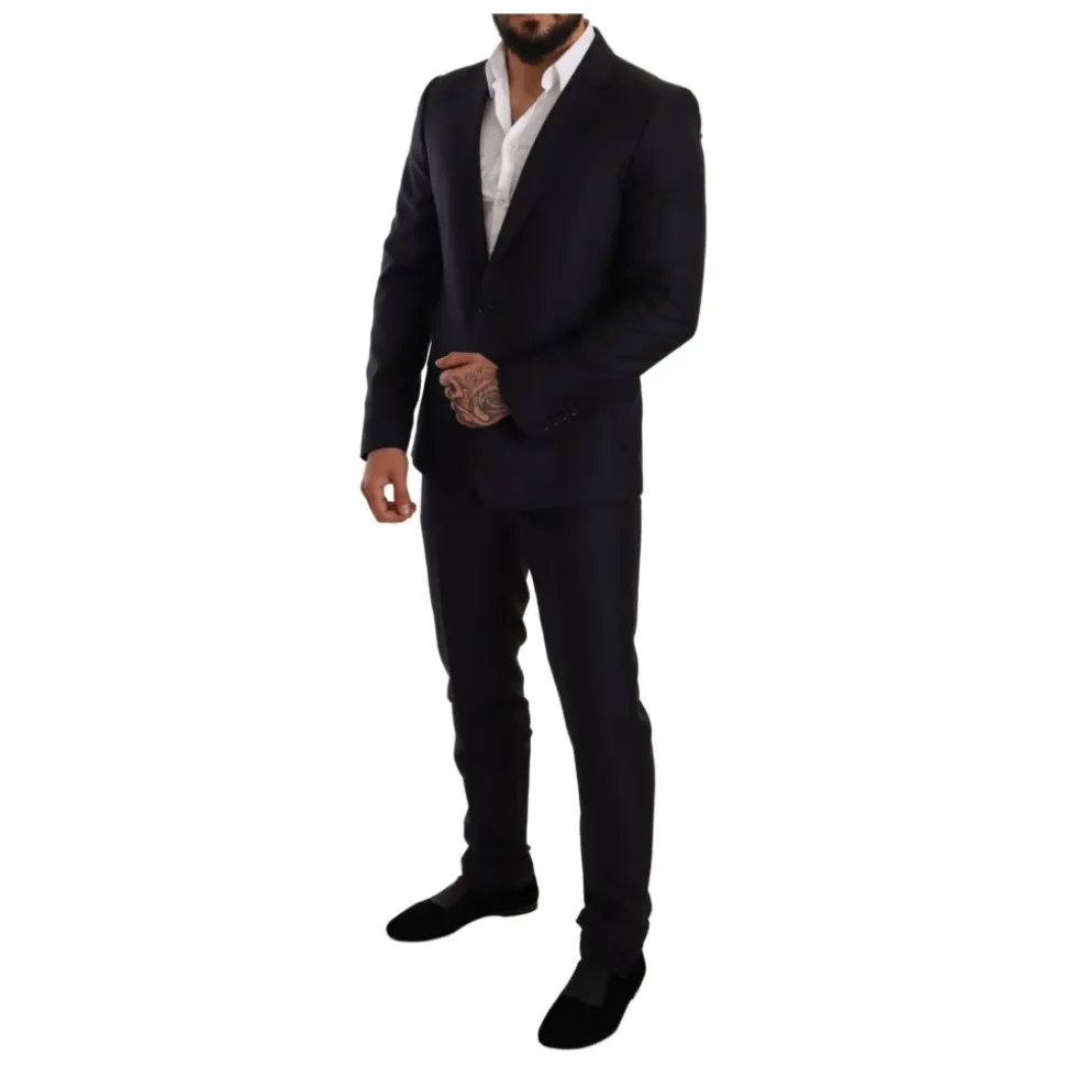 Traje MARTINI SLIM FIT con estampado azul