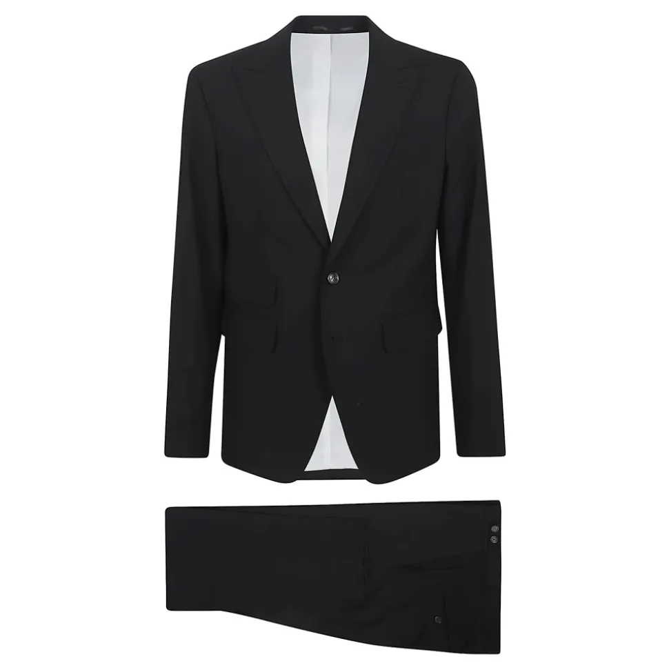 Traje Negro AW25 Solapa Pico