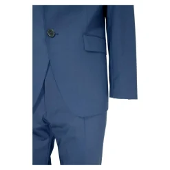 Traje Slim Fit de Lana en Azul