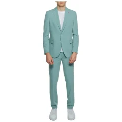 Traje Verde con Solapa para Hombre