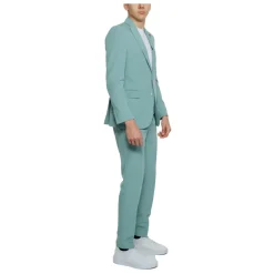 Traje Verde con Solapa para Hombre