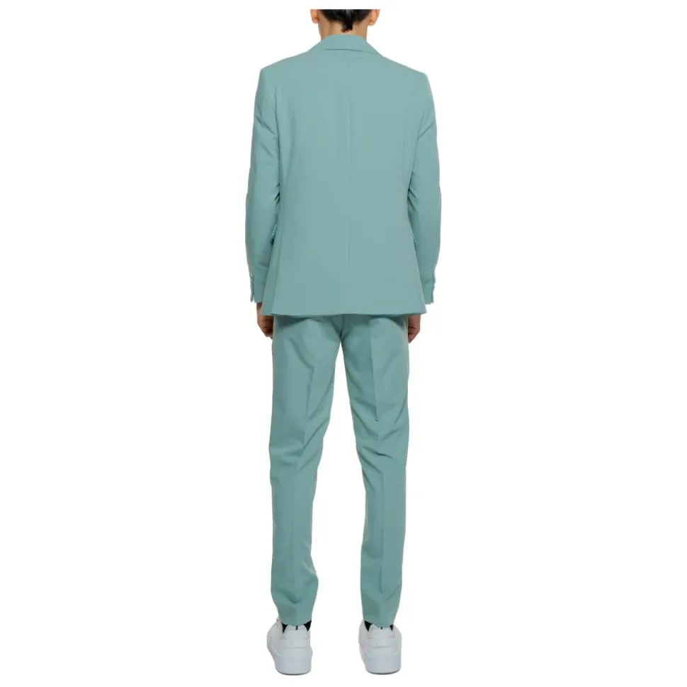 Traje Verde con Solapa para Hombre