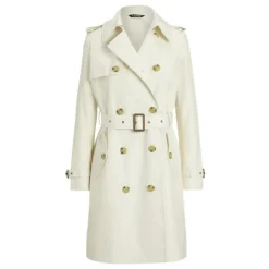 Trench Corto Doble Botonadura