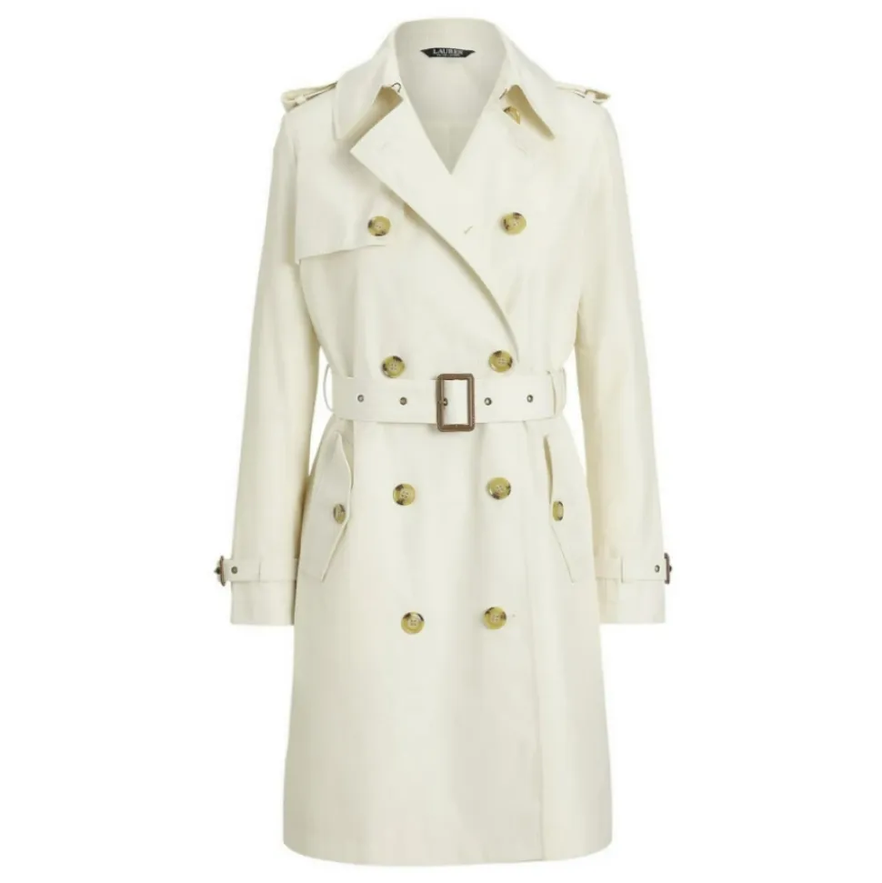 Trench Corto Doble Botonadura