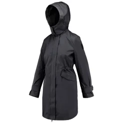 Trench impermeable con capucha