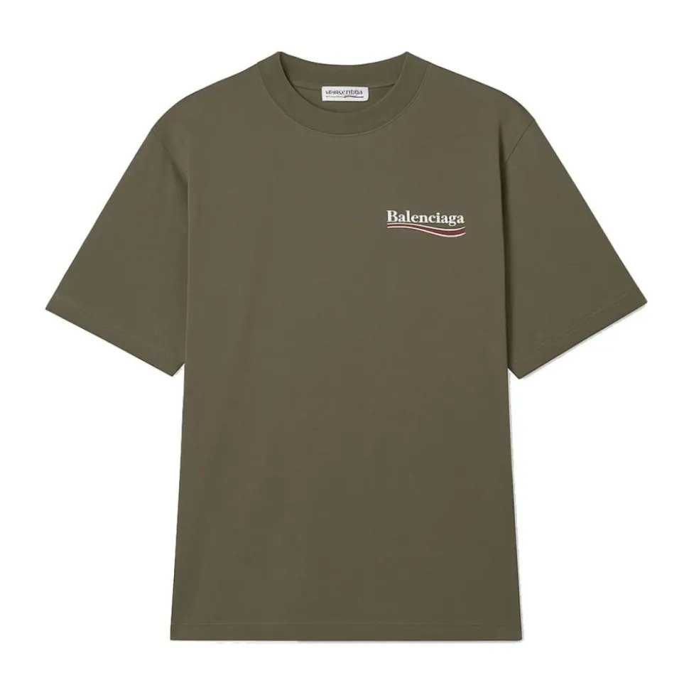 TShirt 100% coton logo brodé