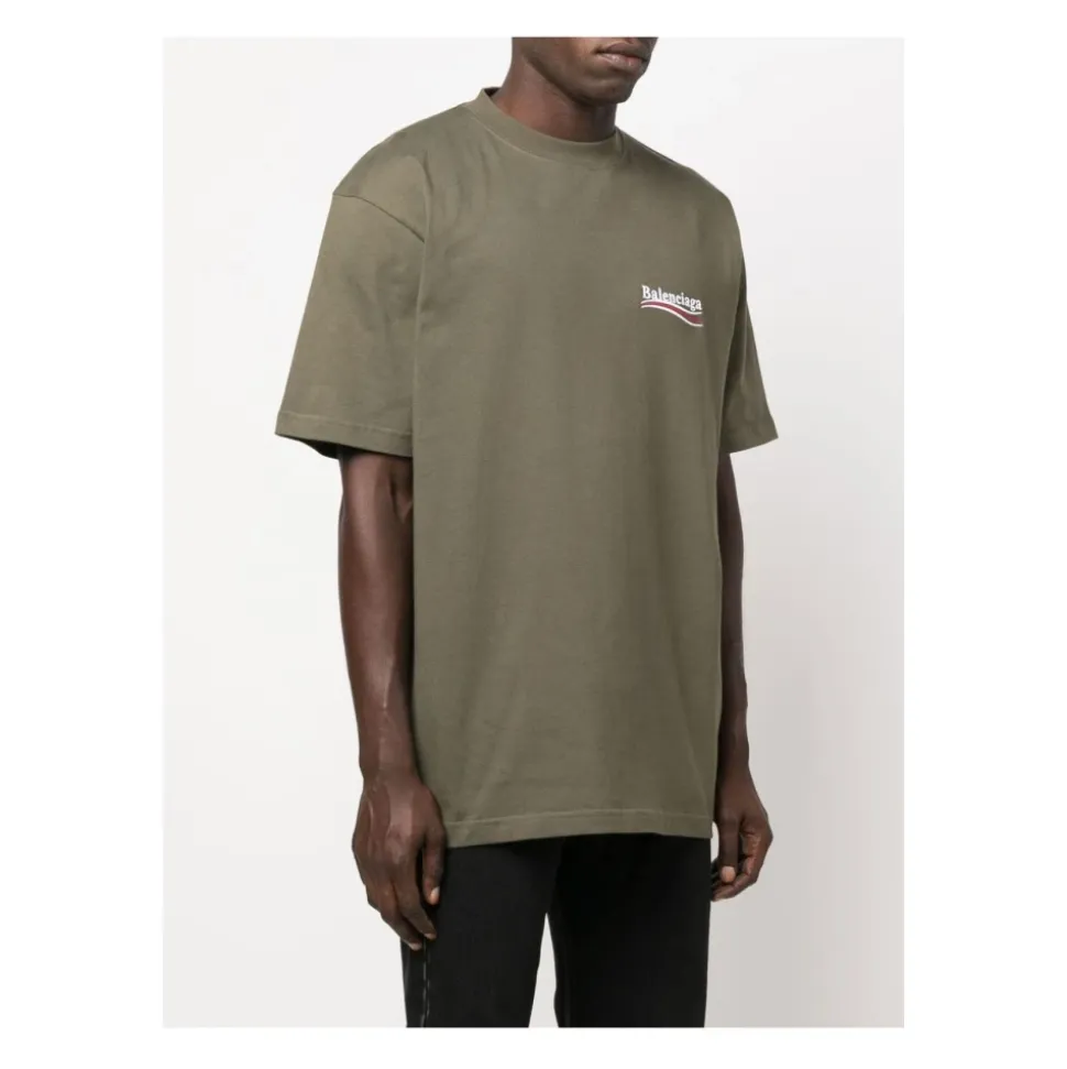 TShirt 100% coton logo brodé