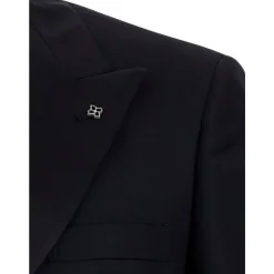 Tuxedo de Lana Virgen Cruzado