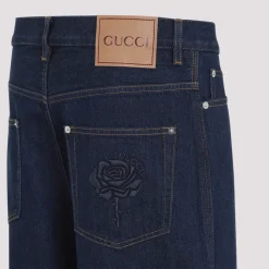 Vaqueros Anchos Certified Rose de Gucci