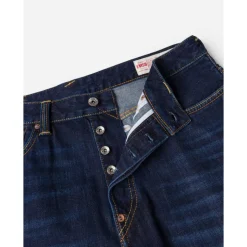 Vaqueros con Bolsillo Estampado