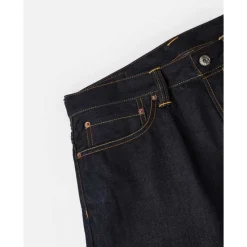 Vaqueros con Bolsillos Estampados