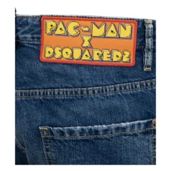 Vaqueros Hombre con Detalles de Pac-Man