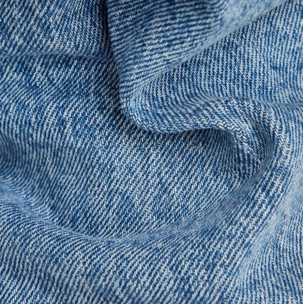 Vaqueros Rectos de Denim Elástico