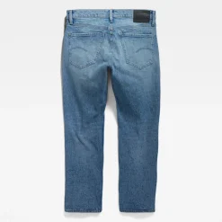 Vaqueros Rectos de Denim Elástico