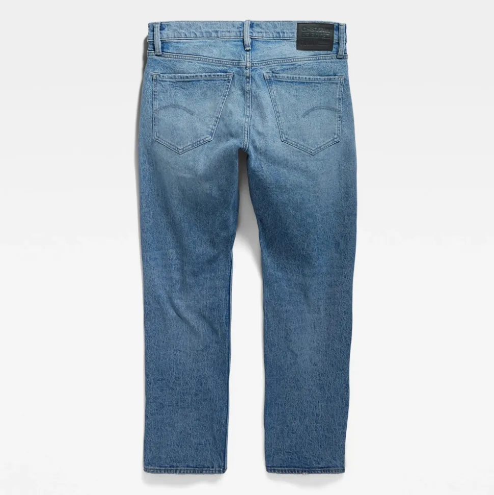 Vaqueros Rectos de Denim Elástico