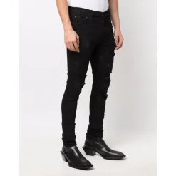Vaqueros Skinny Negros para Hombre