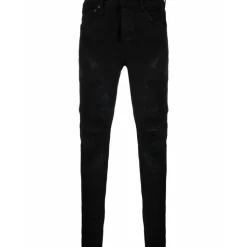 Vaqueros Skinny Negros para Hombre