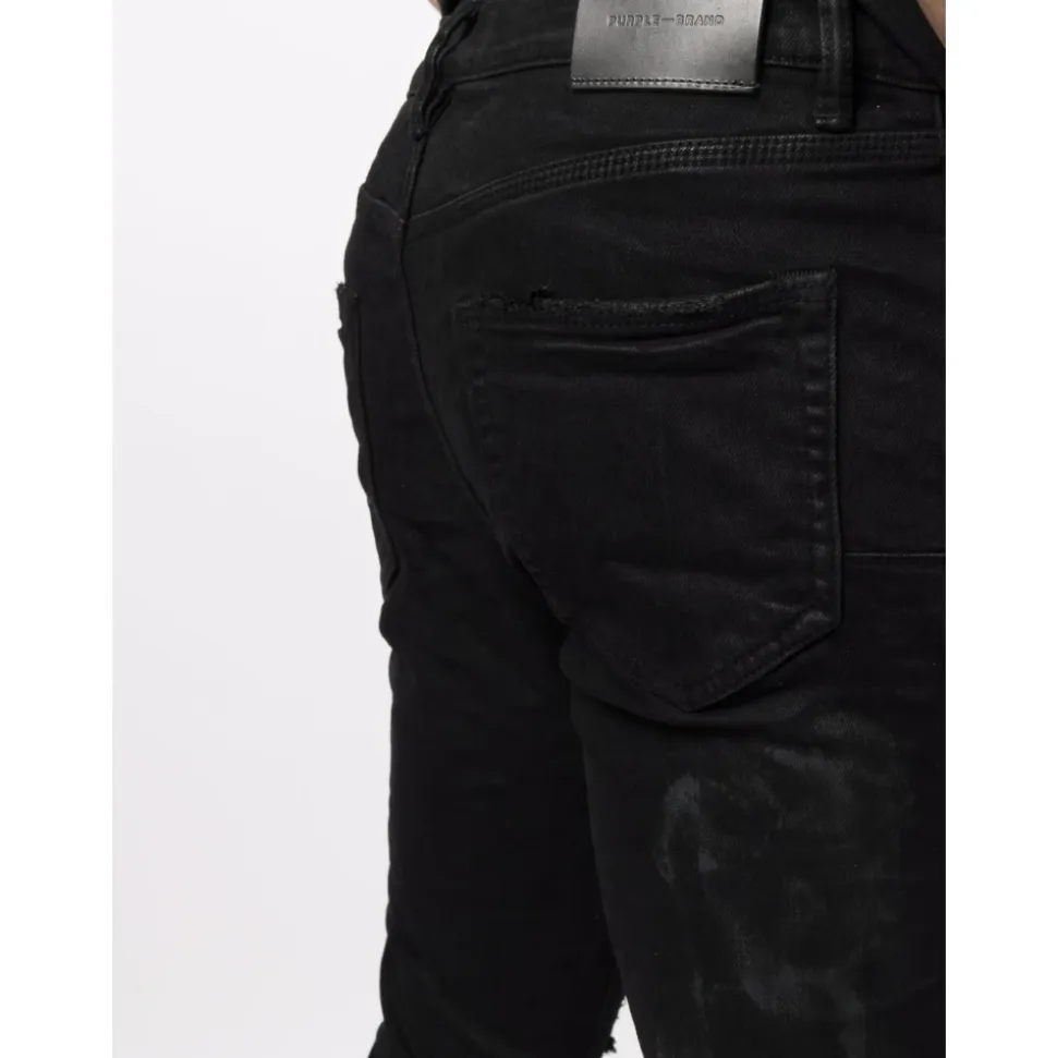 Vaqueros Skinny Negros para Hombre