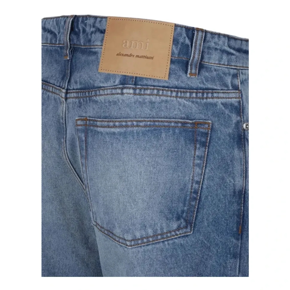 Vaqueros Slim Fit Azul Cremallera