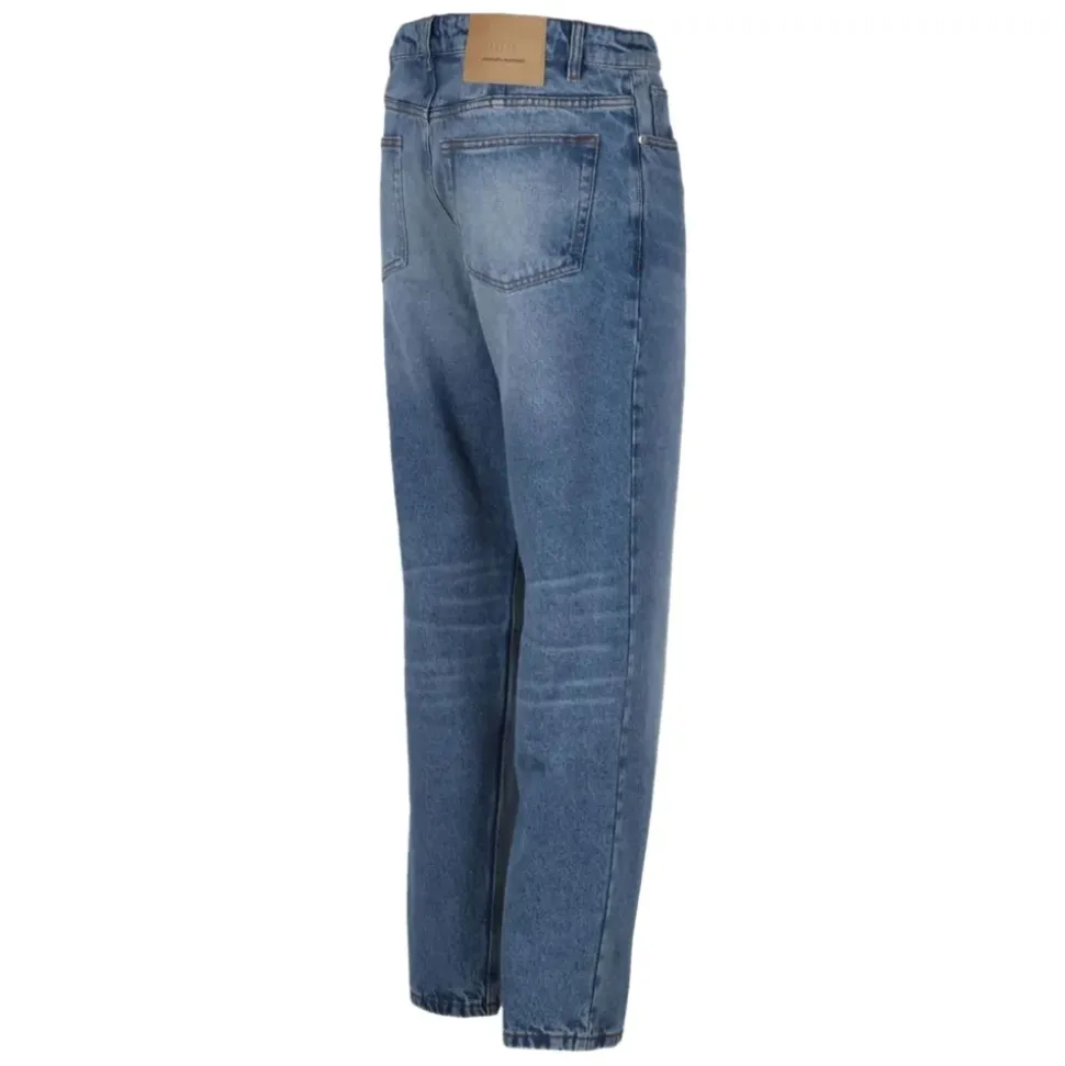 Vaqueros Slim Fit Azul Cremallera