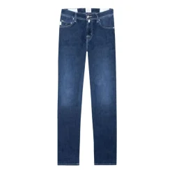 Vaqueros Slim-Fit de Algodón con Cinco Bolsillos