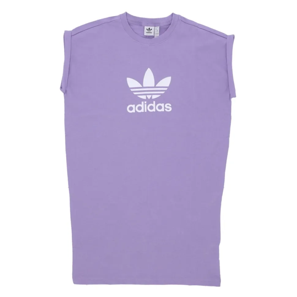Vestido Camiseta con Logo Trefoil