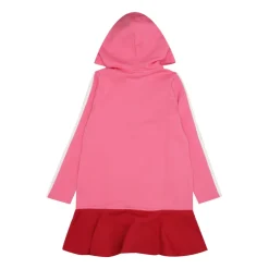 Vestido con Capucha y Logo
