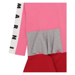 Vestido con Capucha y Logo