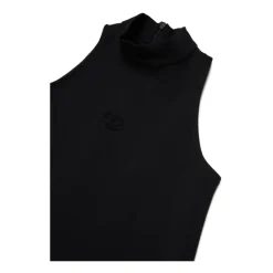 Vestido de cuello alto Damy