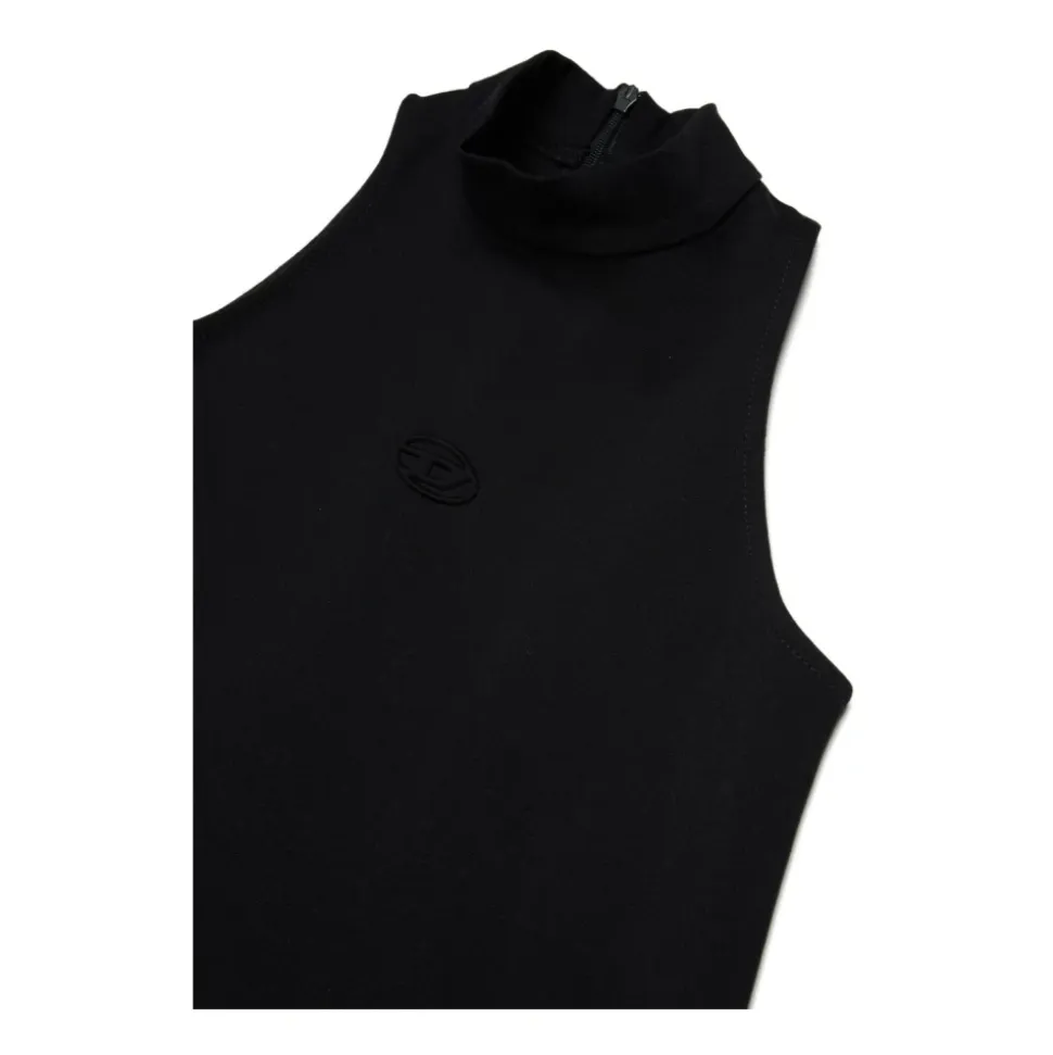 Vestido de cuello alto Damy